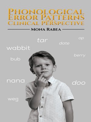 cover image of Phonological Error Patterns from a Clinical Perspective